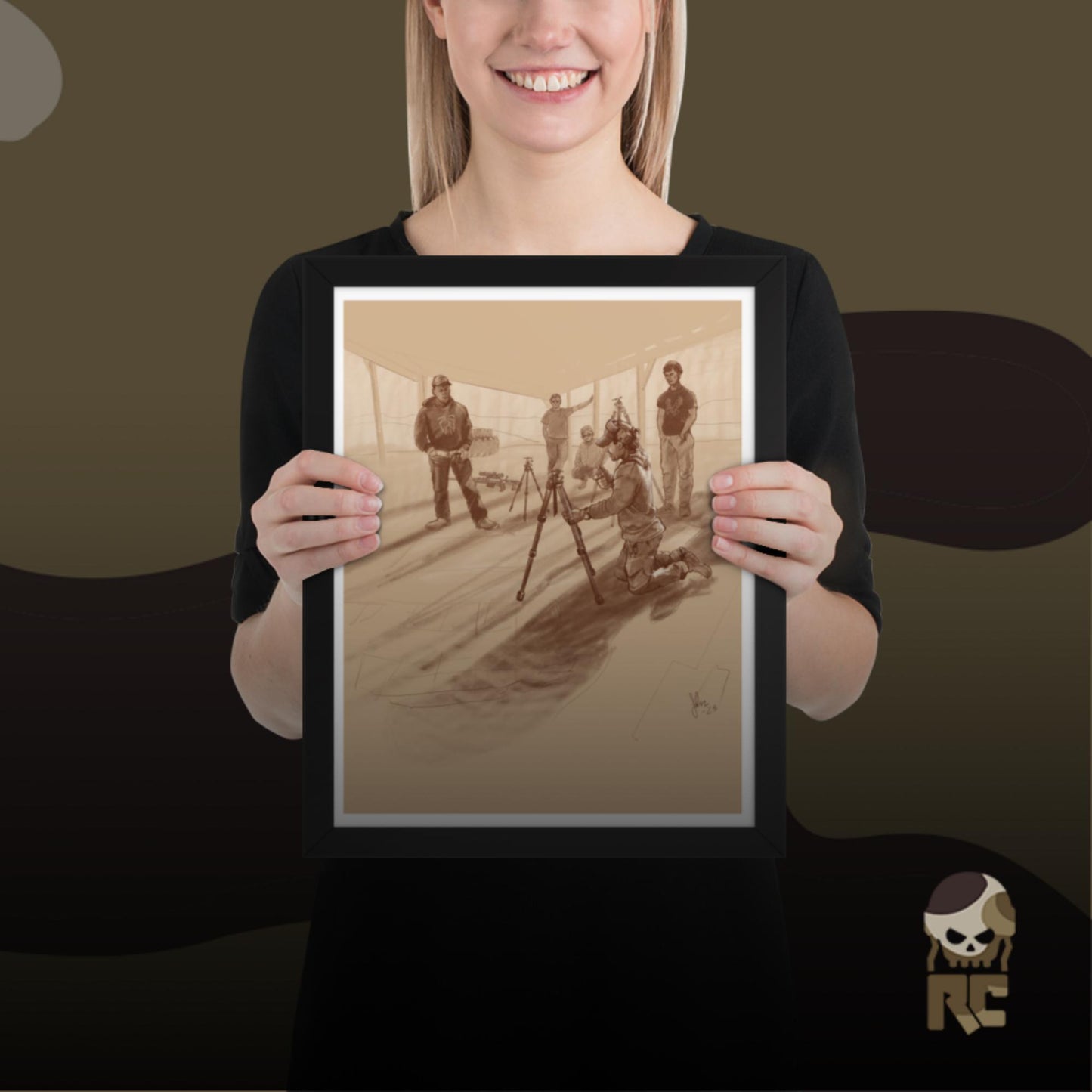 Uncle Tony - Framed Print