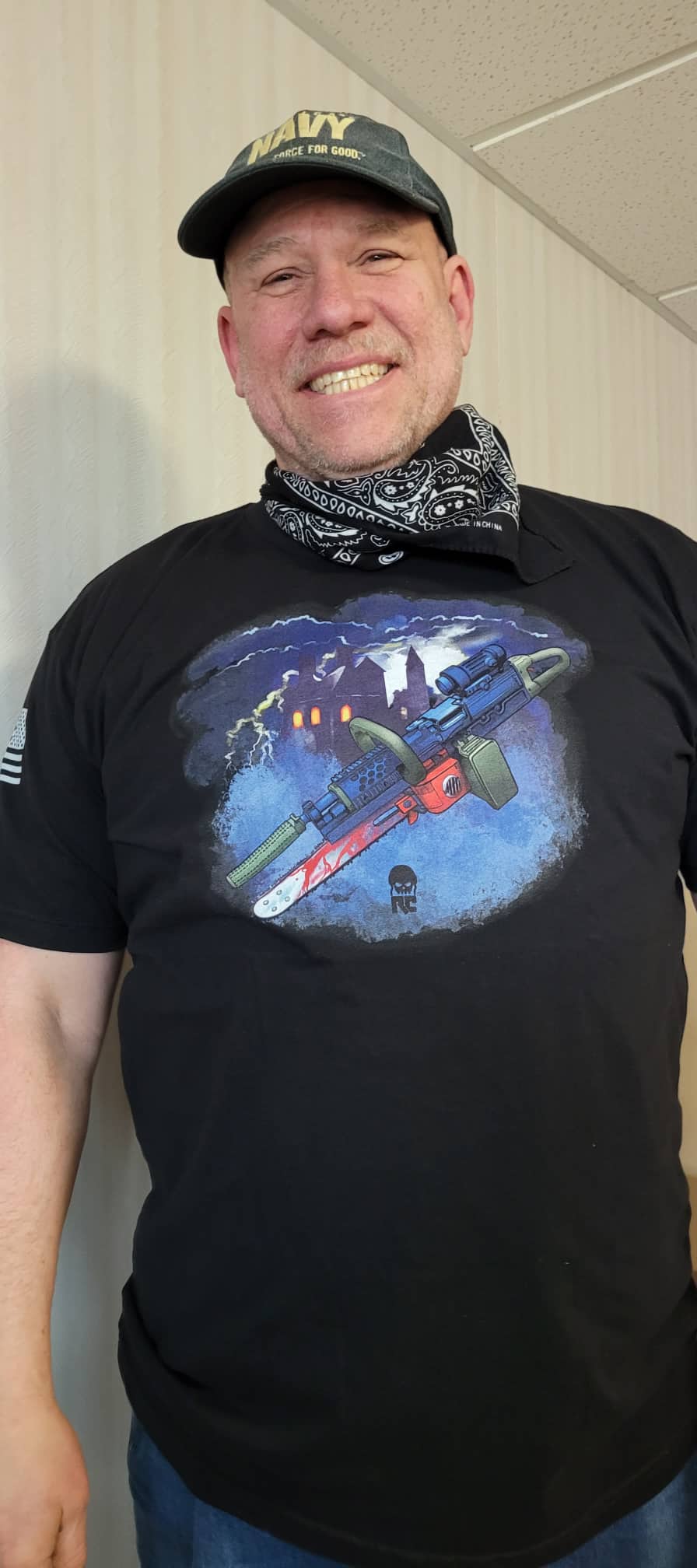 Fully Semi Auto Machine Gun SAW T-Shirt