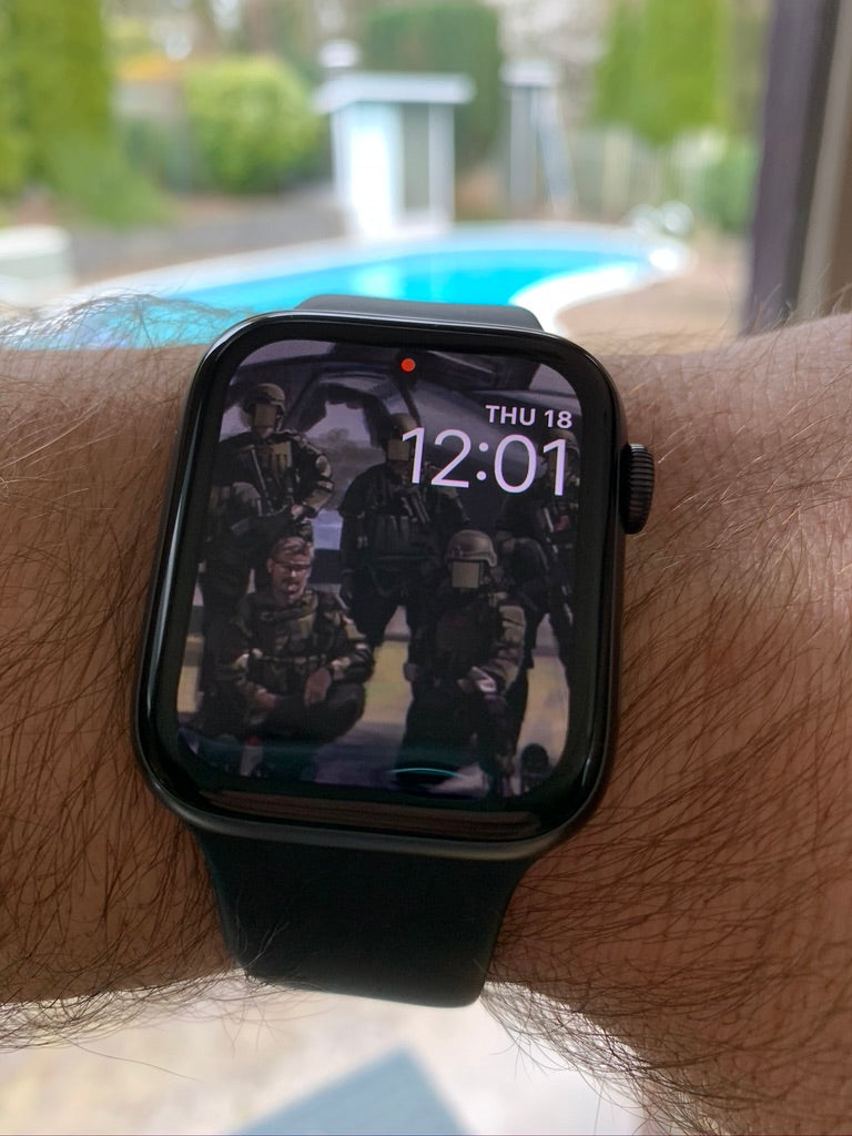 90s Delta Featuring Pat Mac Apple Watch Face