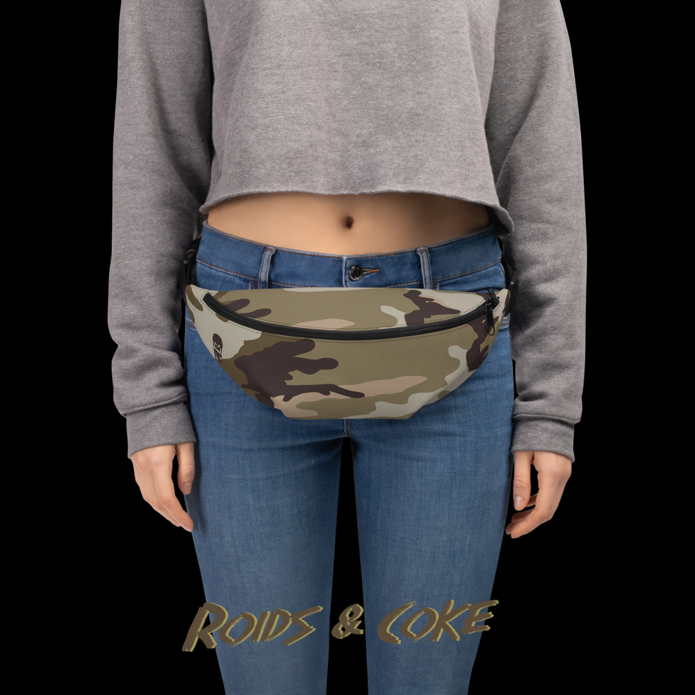 90s Woodland Camo Fanny Pack