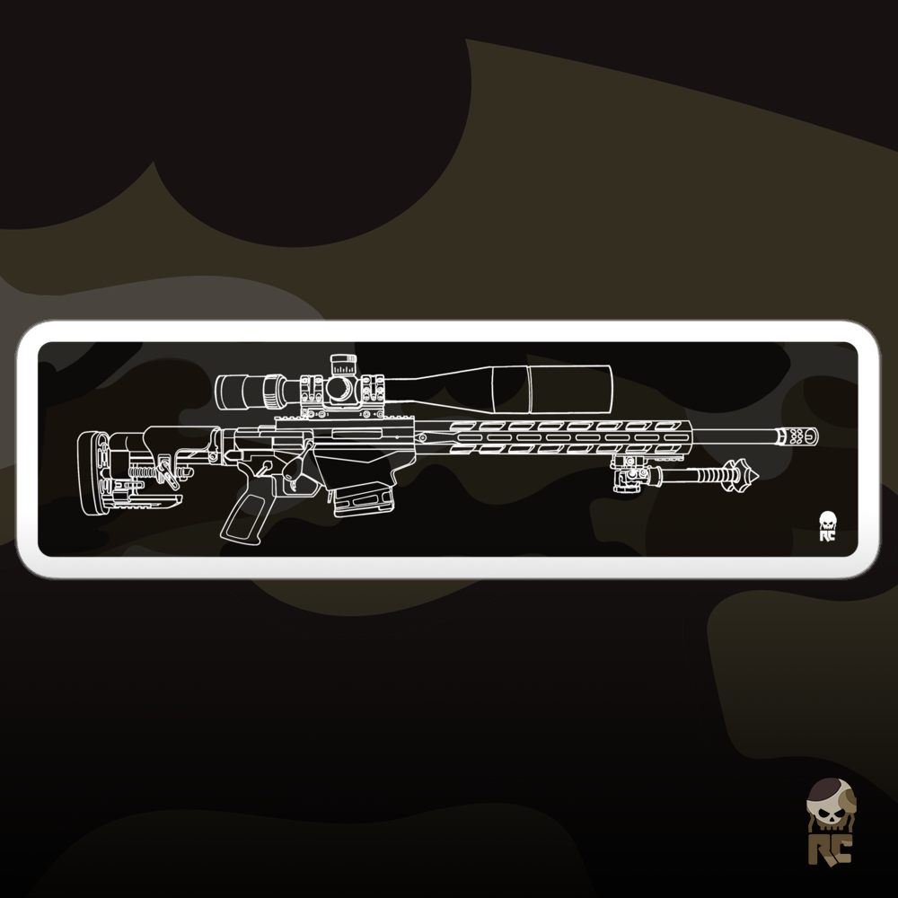 Dark Camo Bubble-free stickers
