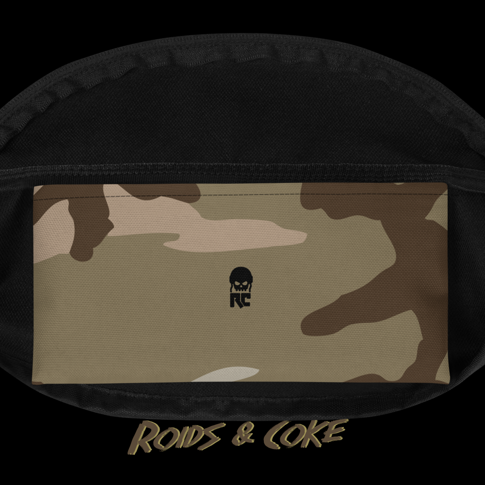 90s Woodland Camo Fanny Pack