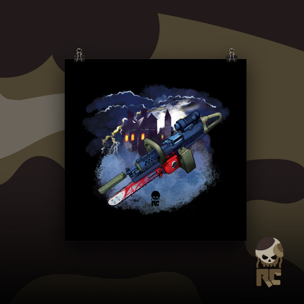 M249 Squad Automatic Weapon (S.A.W.) Poster
