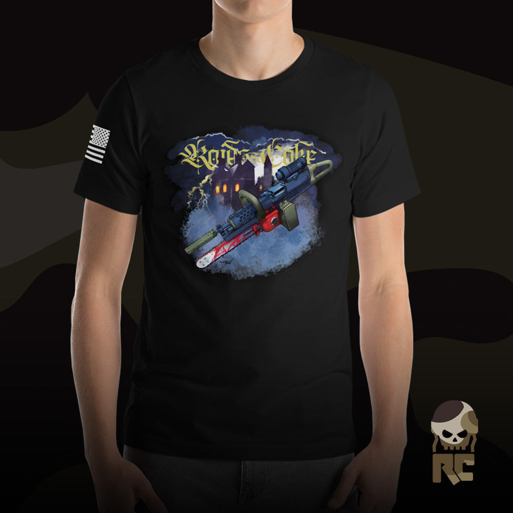 M249 SAW Roids & Coke Brand T-Shirt