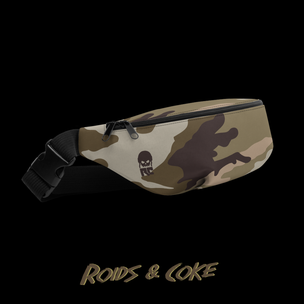 90s Woodland Camo Fanny Pack