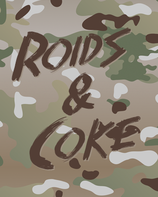 Roids & Coke Script Apple Watch Face
