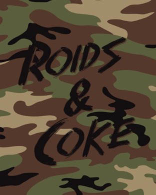 Roids and Coke Woodland Phone Background