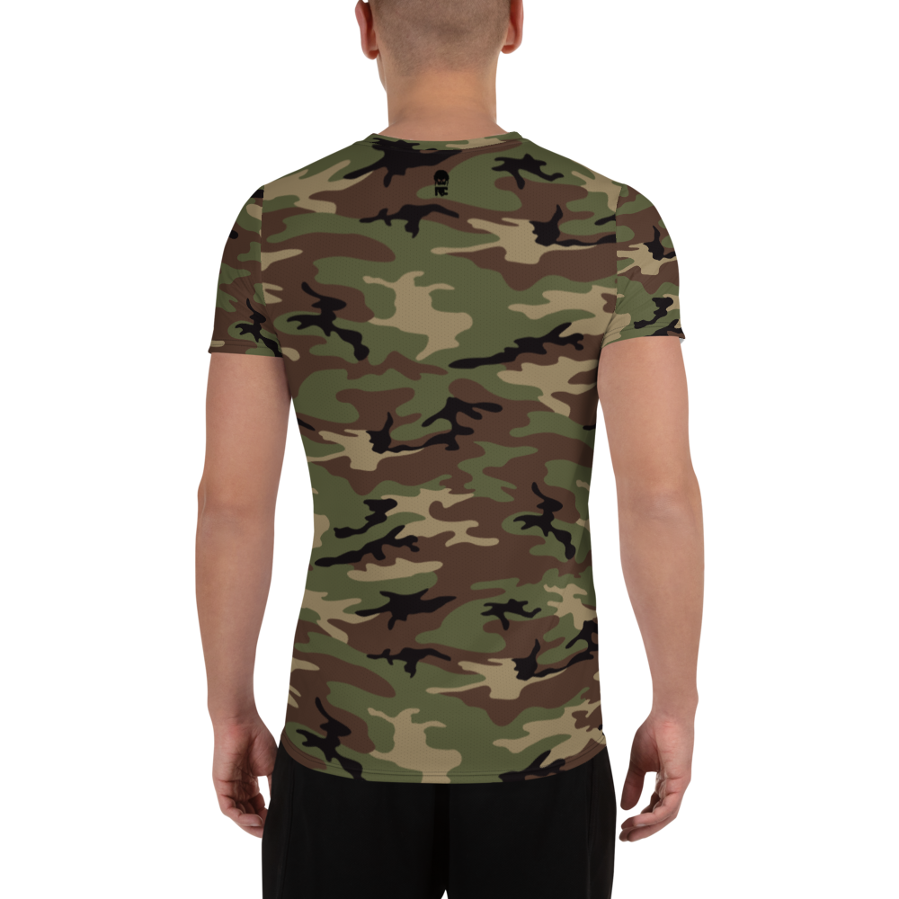 M81 Roids & Coke All-Over Print Men's Athletic T-shirt