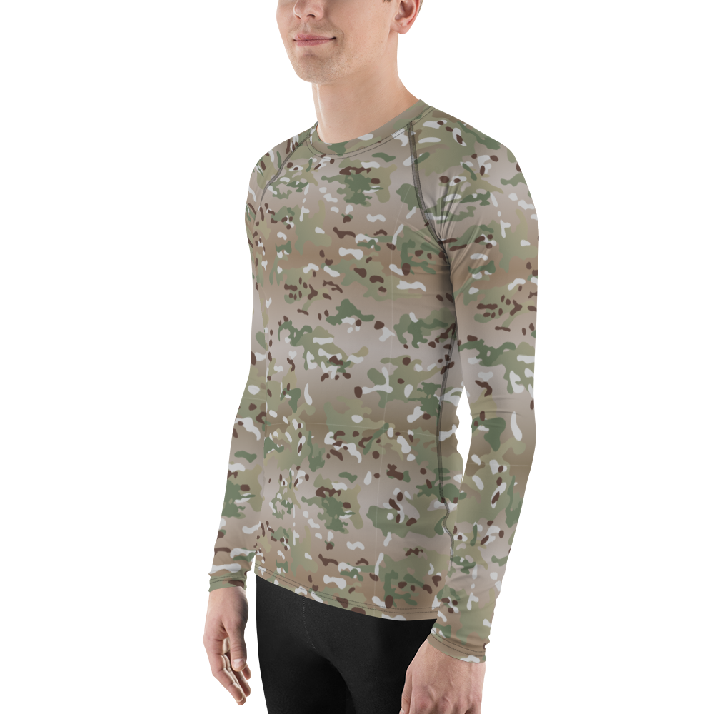 Men's Multicam Style Rash Guard