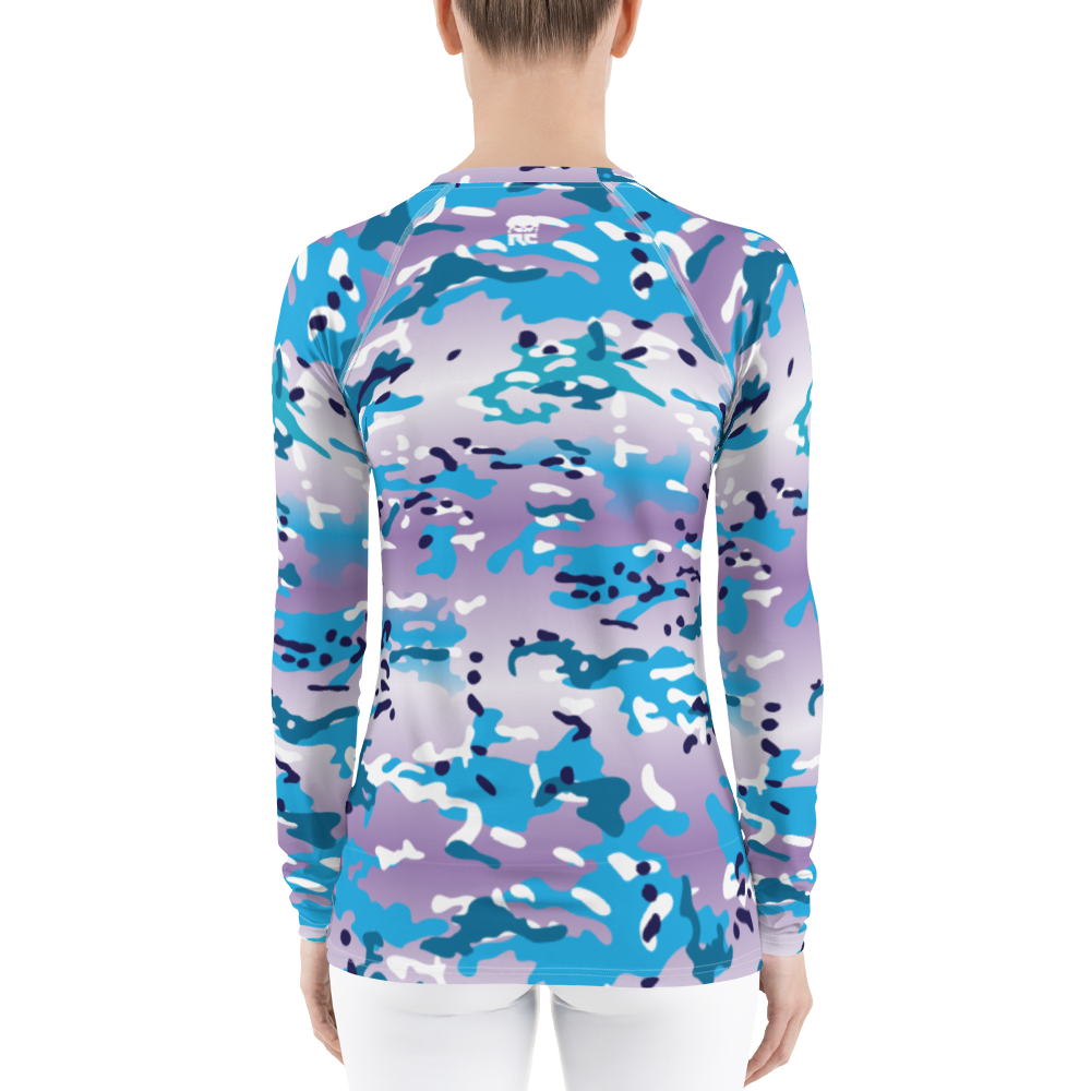 Women's Roids & Coke Multiglam Rash Guard