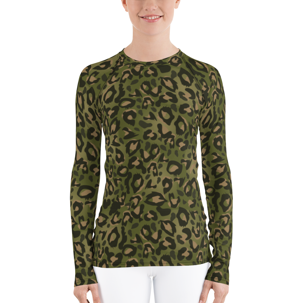 Tropic Leopard Women's Rash Guard