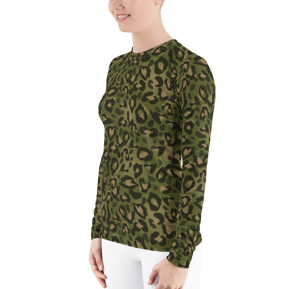 Tropic Leopard Women's Rash Guard