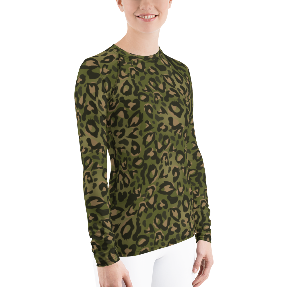 Tropic Leopard Women's Rash Guard