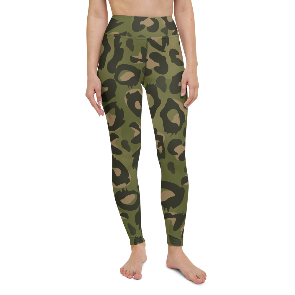 Tropic Leopard Yoga Leggings