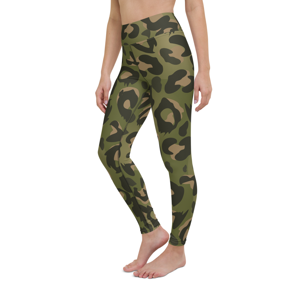 Tropic Leopard Yoga Leggings