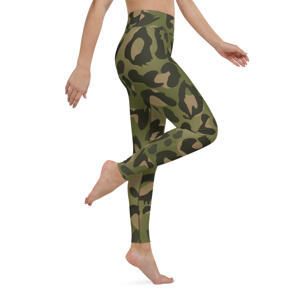 Tropic Leopard Yoga Leggings