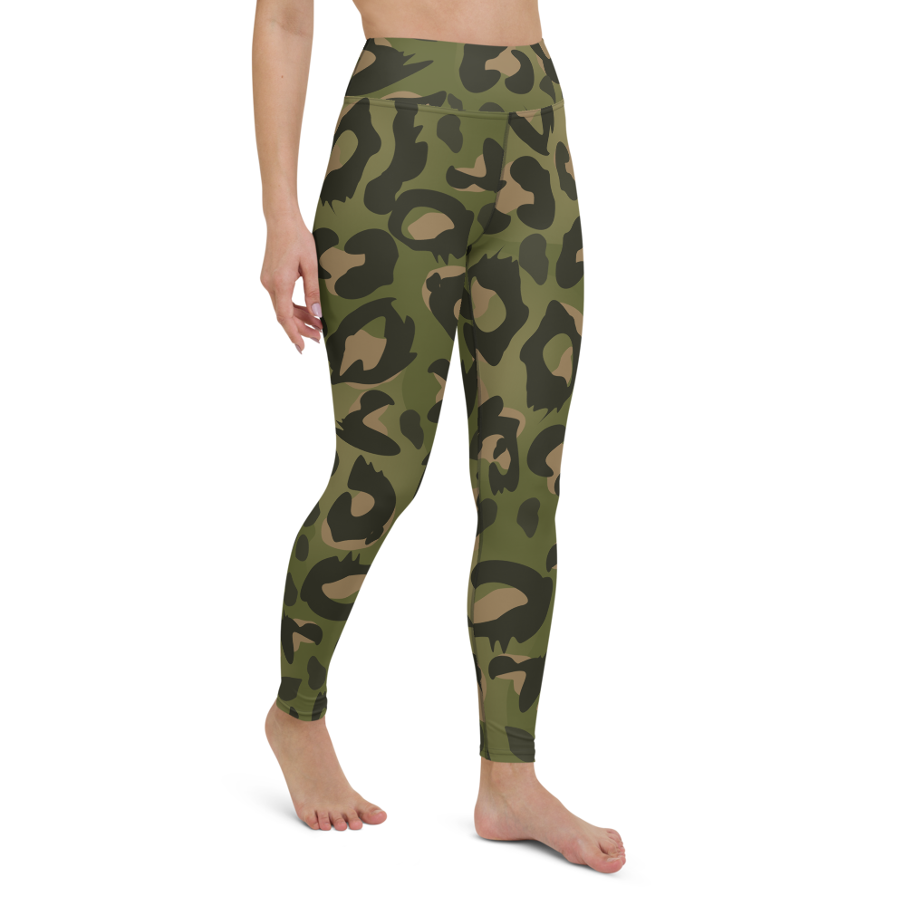 Tropic Leopard Yoga Leggings