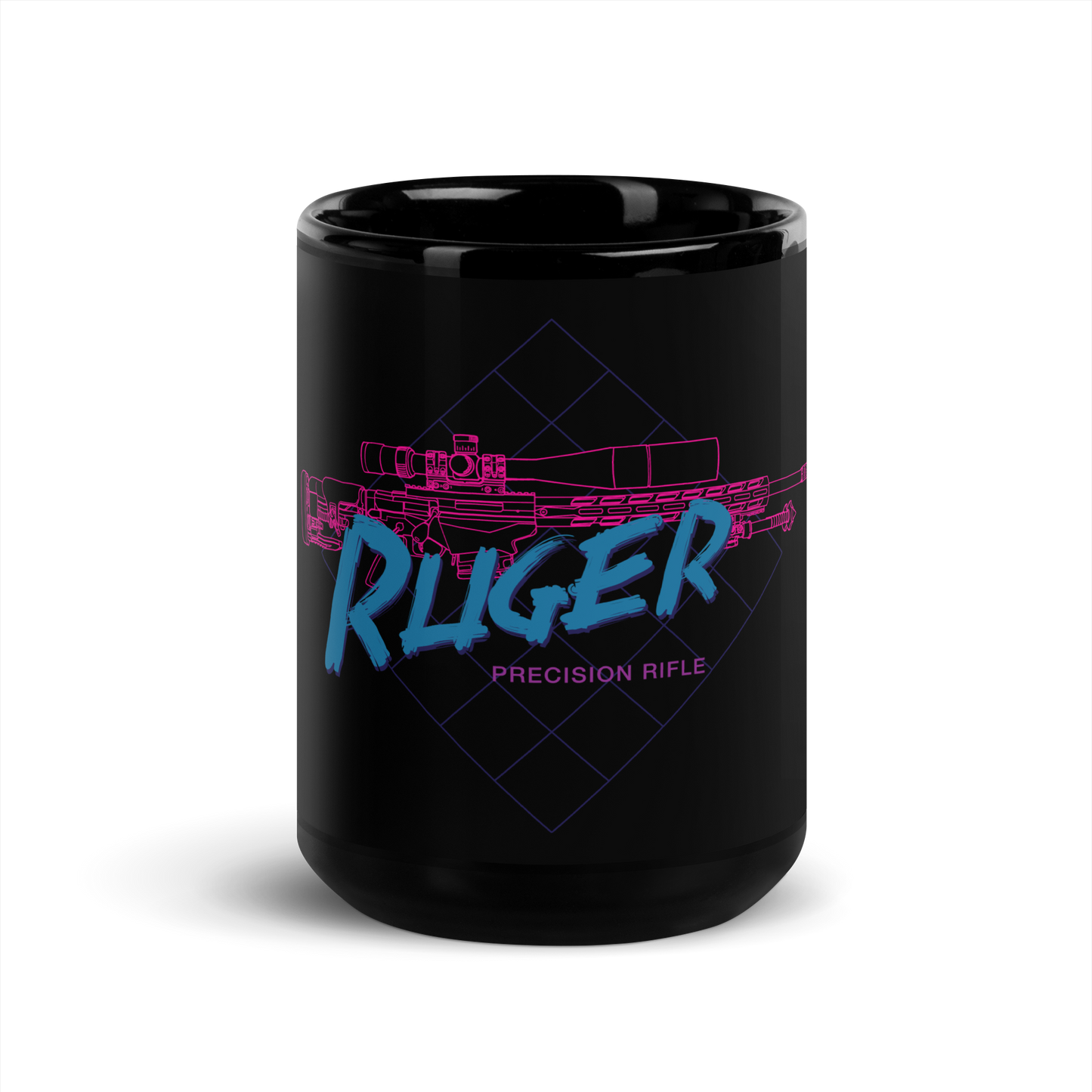 RPR Black Glossy Mug