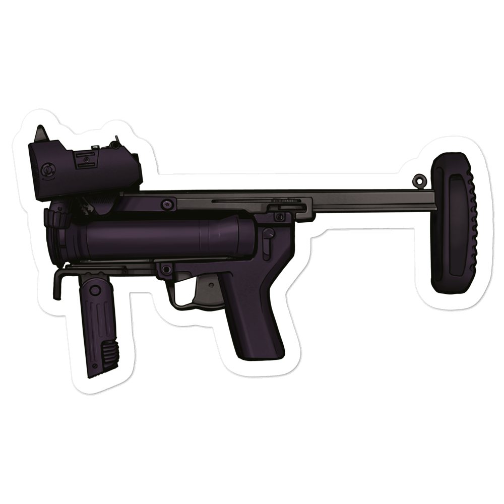M320 Grenade Launcher Module Bubble-free stickers