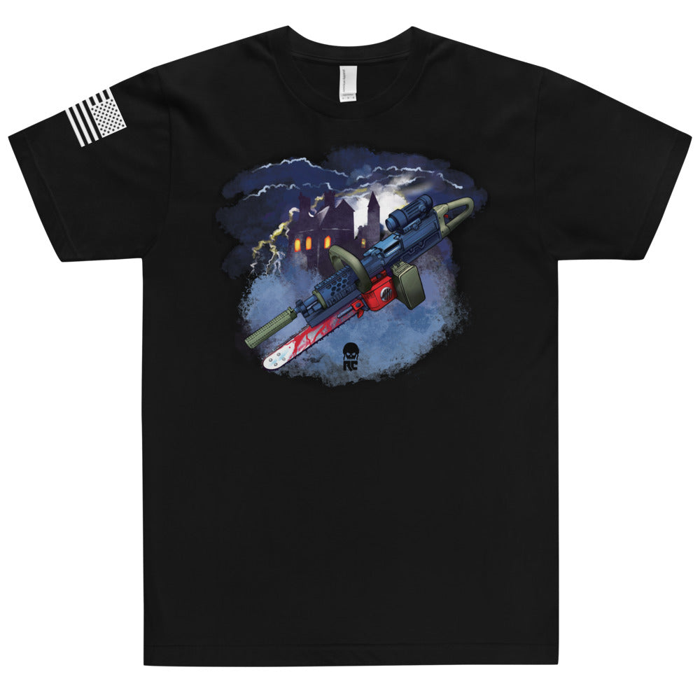 Fully Semi Auto Machine Gun SAW T-Shirt
