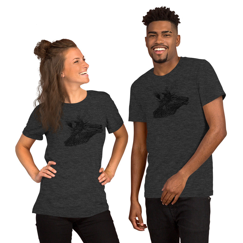 Bull Elk Short-Sleeve Unisex T-Shirt
