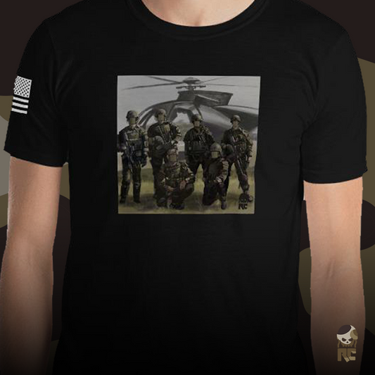 90s Delta Force Operators Artwork Short-Sleeve Unisex T-Shirt