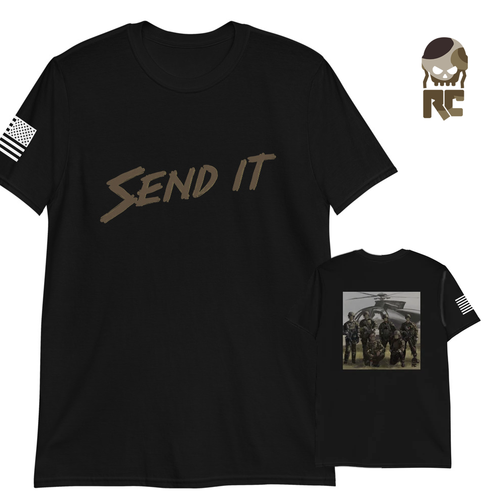 Send It! Cag Illustration Short-Sleeve Unisex T-Shirt