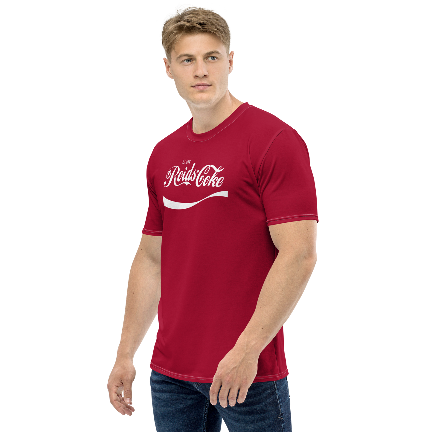 Enjoy Roids & Coke Men's Athletic T-Shirt