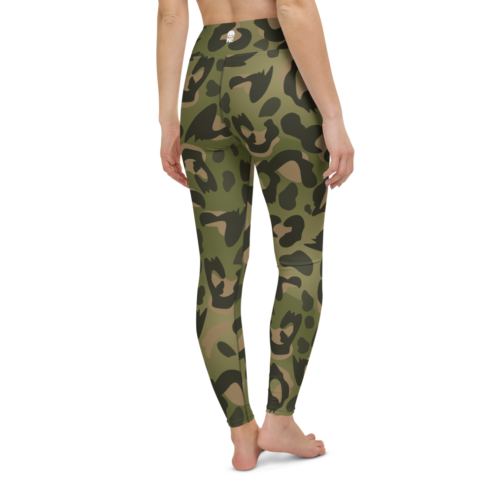 Tropic Leopard Yoga Leggings