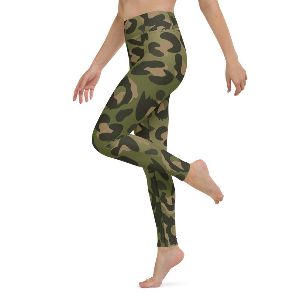 Tropic Leopard Yoga Leggings