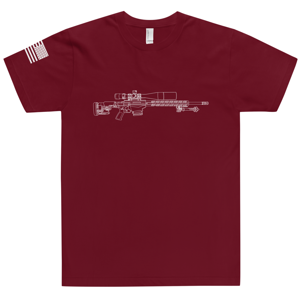 Ruger Precision Rifle Custom Line Art T-Shirt