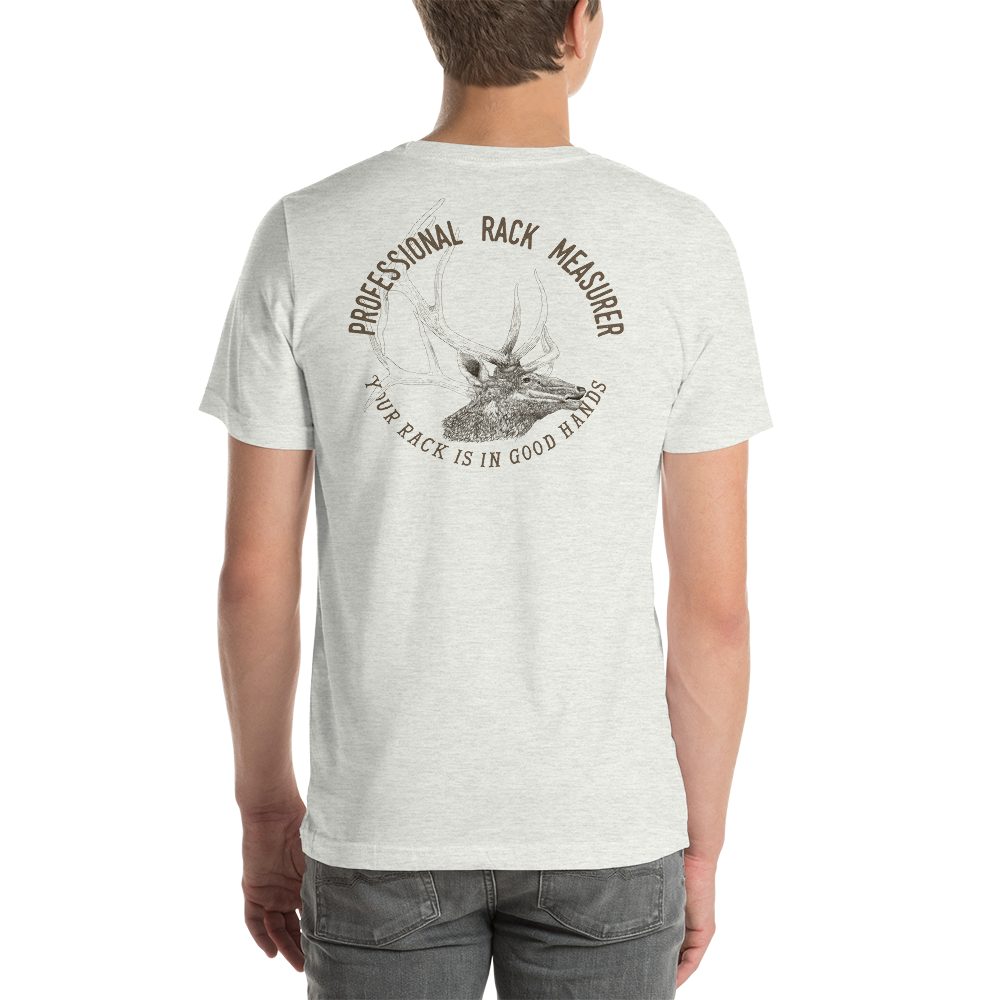 Professional Rack Measurer w/ Chest R&C Logo! Short-Sleeve Unisex T-Shirt