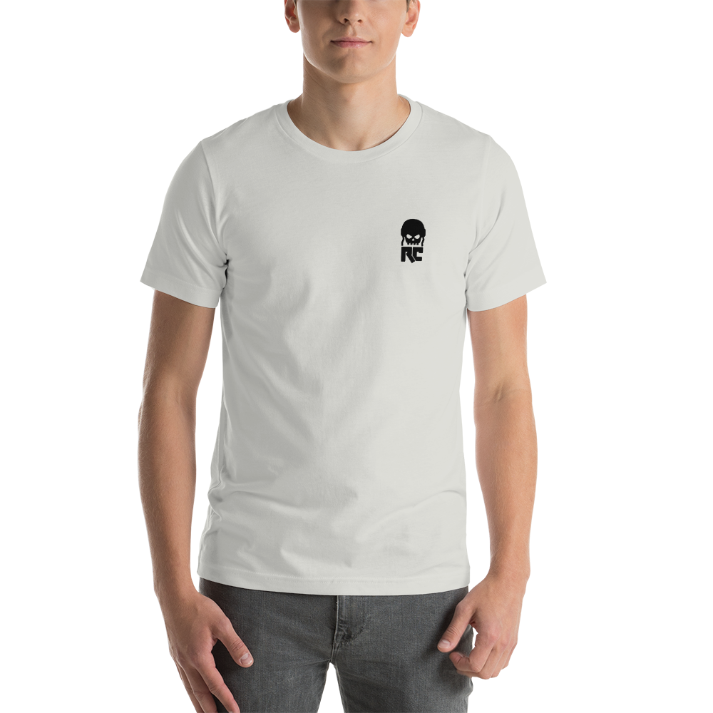 Happiness is a Large Gutpile! Chest R&C Logo Short-Sleeve Unisex T-Shirt