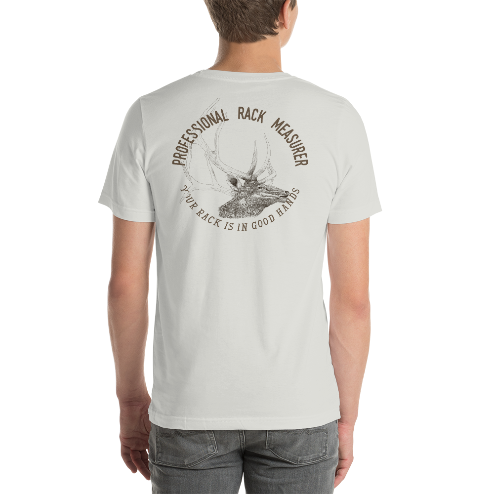 Professional Rack Measurer w/ Chest R&C Logo! Short-Sleeve Unisex T-Shirt